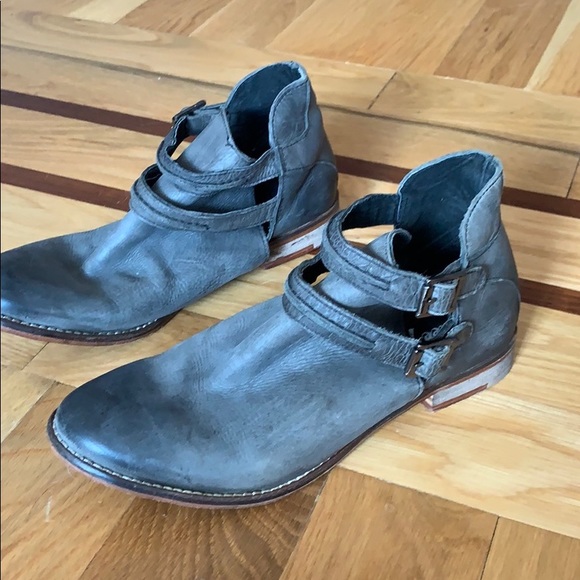 Free People 'Braeburn' Belted Split Shaft Bootie - Picture 4 of 6